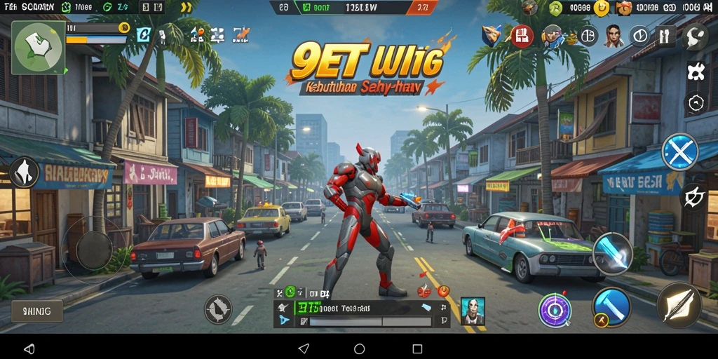Tampilan antarmuka utama 9ET yang sederhana dan fungsional.