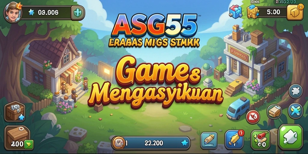 Gameplay ASG55 yang menyenangkan dengan berbagai karakter Idle.