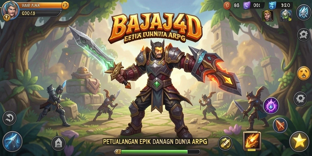 Tangkapan layar gameplay menampilkan aksi seru di BAJAJ4D.