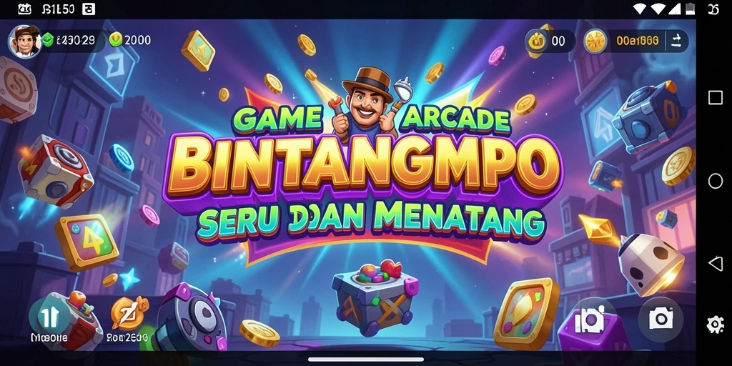 Tangkapan layar gameplay BINTANGMPO yang menampilkan aksi seru dan tantangan.
