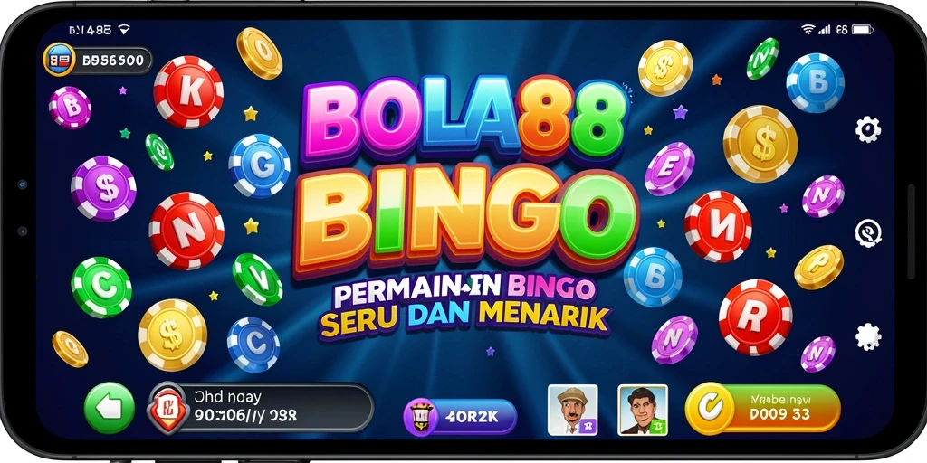 Tampilan menarik dari gameplay Bingo di BOLA88.