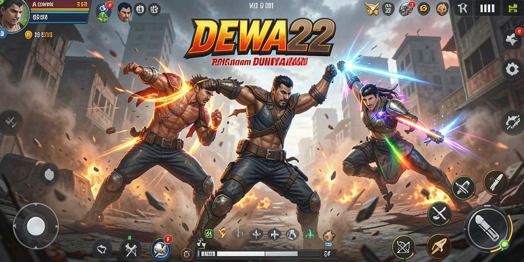 Tangkap aksi seru di DEWA22 dengan karakter ikonik.