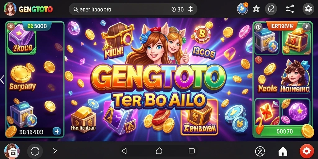 Tangkapan layar GENGTOTO menunjukkan pengalaman bermain slot yang seru.