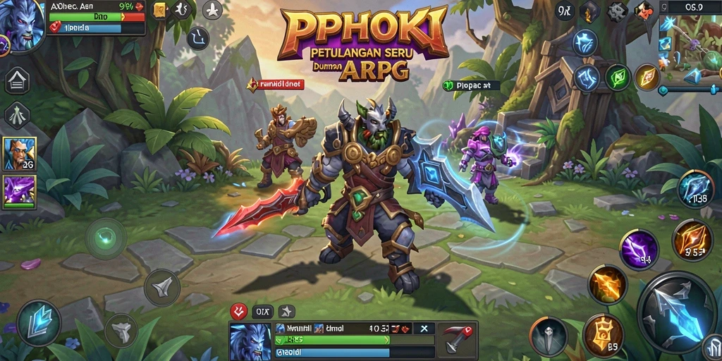 Tangkapan layar gameplay PPHOKI menampilkan aksi petualangan yang mendebarkan.