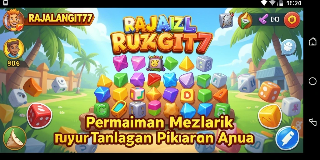 Tampilan gameplay menantang di RAJALANGIT77 dengan puzzle yang beragam.